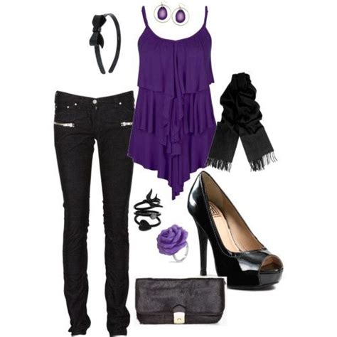 Purple outfit option 13. #purple #outfits #purpleoutfits #handbags #accessories #shoes #clothes ...