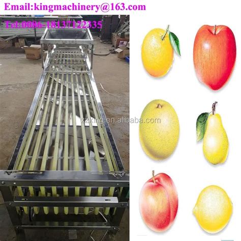 Tomato / Passion Fruit / Maybush /haw / Apple /pear Grader Sorter Selector Machine - Buy Tomato ...