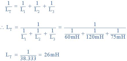 Inductors in Parallel and Parallel Inductor Circuits