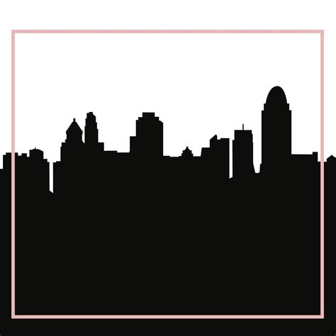 Nashville Skyline Silhouette at GetDrawings | Free download