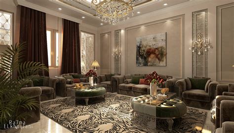 Neoclassical Living Room on Behance