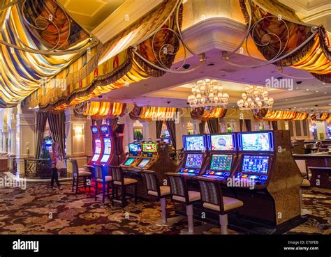 The interior of Bellagio hotel and casino in Las Vegas Stock Photo - Alamy