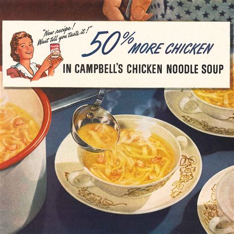 Campbell's Chicken Noodle Soup Vintage Ads | POPSUGAR Food