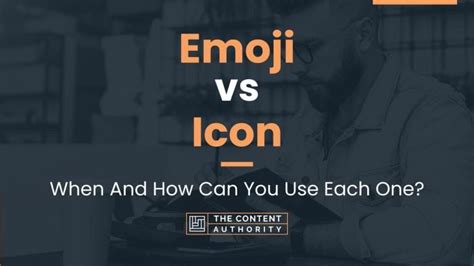 Emoji vs Icon: When And How Can You Use Each One?