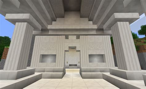 Minecraft Quartz Wall Design - Decoration Ideas