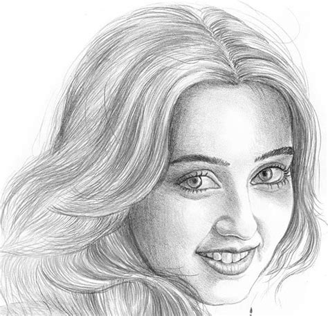 Pencil Drawing Face - bestpencildrawing