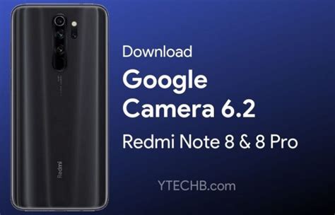 Download Google Camera for Redmi Note 8 & Note 8 Pro [Best GCam]