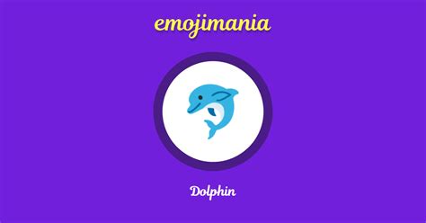 🐬 Dolphin emoji Copy & Paste - Emojimania