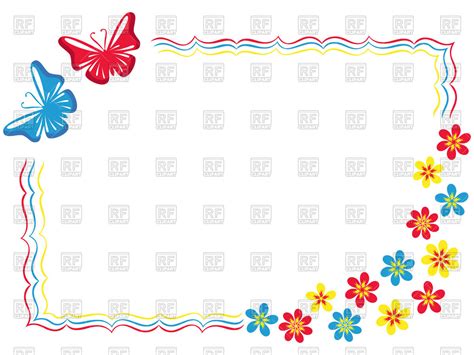 Butterfly Border Vector at Vectorified.com | Collection of Butterfly Border Vector free for ...