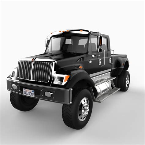 2007 international cxt truck vehicle 3d model