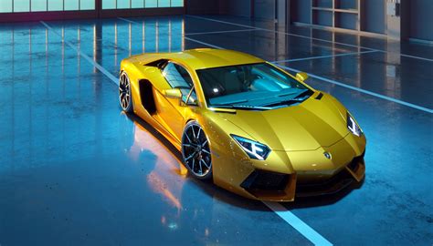 Yellow Lamborghini Aventador New Wallpaper,HD Cars Wallpapers,4k Wallpapers,Images,Backgrounds ...