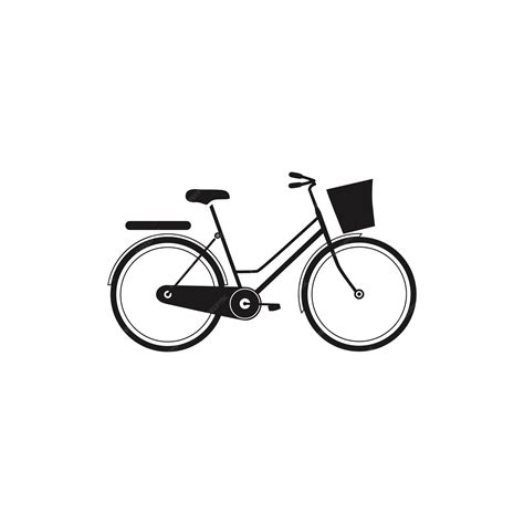 Premium Vector | Bicycle vector silhouette