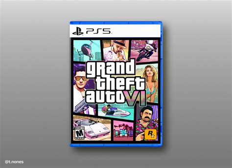 Here's my take on the GTA 6 cover again, now that we know what the PS5 box art will look like ...