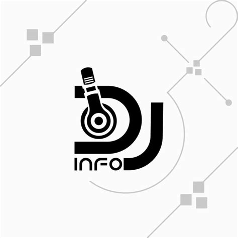 My logo for DJ agency “DJ-Info”. Мой логотип для DJ агентства “DJ-Info”. #maxsanje # ...