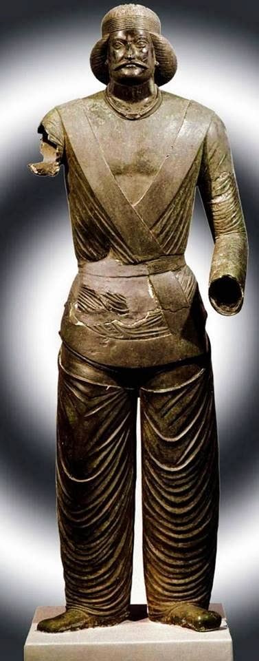 PERSIAN ART: The bronze statue of parthian prince or Sorena, ca 100 Bc t0 !00 Ad, National ...