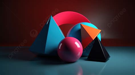 Geometric Abstract 3d Artwork Backgrounds, 3d Abstract Art, 3d Abstract Simple Geometric Shapes ...