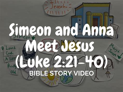 Simeon and Anna Meet Jesus (Luke 2:21-40) Video – Deeper KidMin