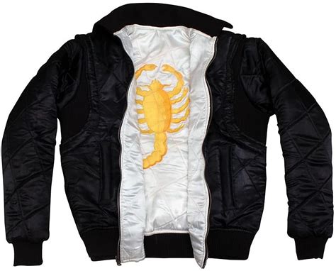 Drive Scorpion Reversible Ryan Gosling Bomber Jacket