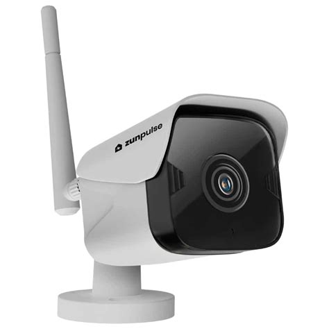 Buy Zunpulse CCTV Security Camera (Night Vision with Real-Time Monitoring, Camer - 720p, White ...