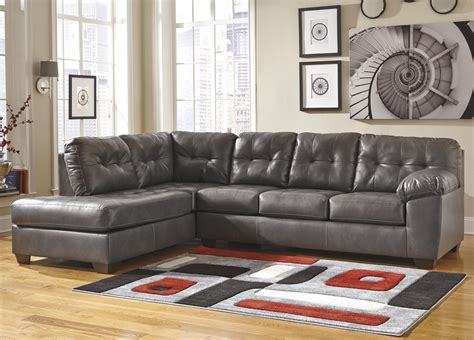 Alliston DuraBlend® - Gray Right Facing Sectional by Signature Design by Ashley | Contemporary ...