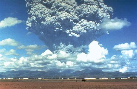 Mount Pinatubo Before And After Eruption