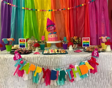 Trollstice | Adley Kate's Trolls Birthday Party Theme