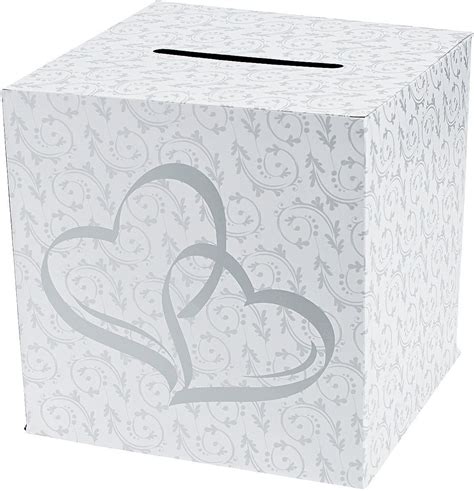 Amazon.com: Two Hearts Wedding Card Box: Gift Card Box: Kitchen & Dining