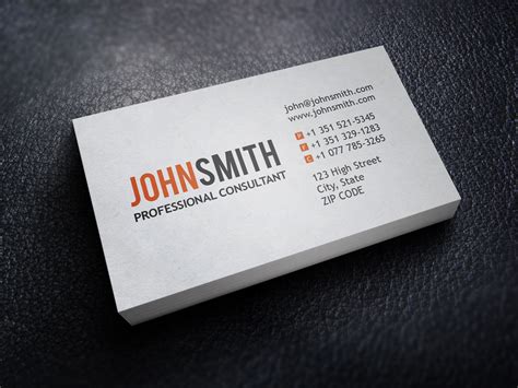 Professional Executive Business Card ~ Business Card Templates on Creative Market