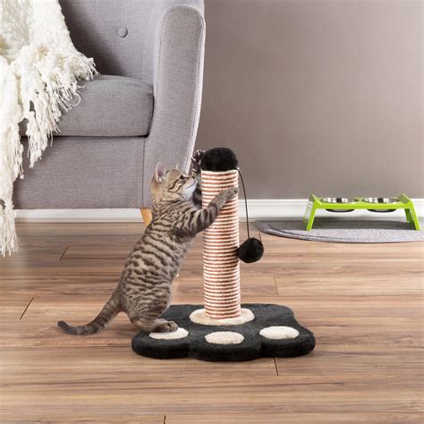 Cat Scratching Post– Scratcher for Cats and Kittens by PETMAKER (15 Inch) - Walmart.com ...