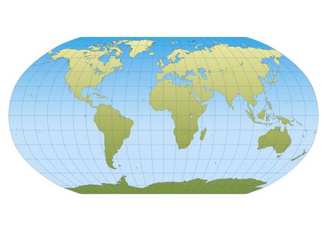 World Map - Robinson Projection - WorldAtlas