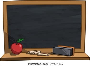 Chalkboard School Clip Art Stock Illustration 394524106 | Shutterstock