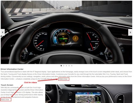 Are There any Videos Available on the Dashboard??? - CorvetteForum - Chevrolet Corvette Forum ...