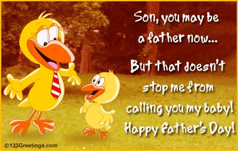 Happy Father's Day Son! Free For Your Son eCards, Greeting Cards | 123 Greetings