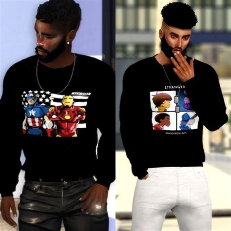 Black Sims 4 Cc Clothes | Images and Photos finder