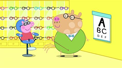 Watch Peppa Pig Season 2 Episode 4: Peppa Pig - The Eye Test/Granddad Dog's Garage/Foggy Day ...