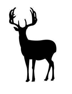 Deer Silhouette DXF File - Vektores