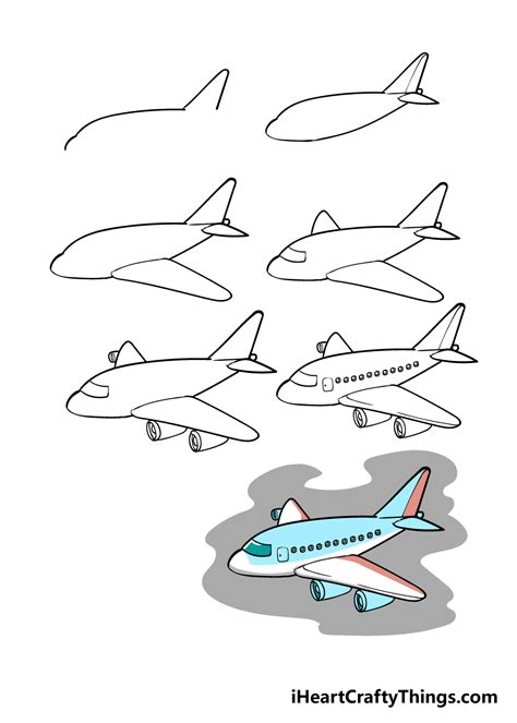 How to Draw a Bush Plane Step by Step - Horton Evernshould1965