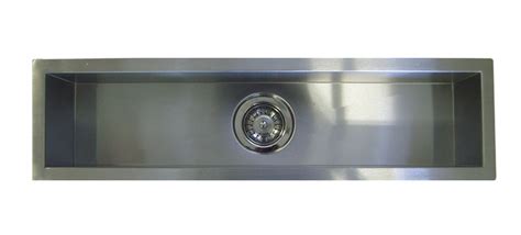 32" Stainless Steel Undermount Kitchen Trough Bar Sink - Sinks