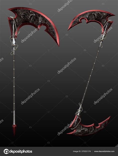 Dark Reaper Grim Reaper Scythe Two Variations Stock Photo by ©Ravven 370331174