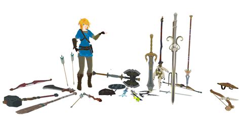 Botw Weapons (includes HW and others) by Zeruas on DeviantArt