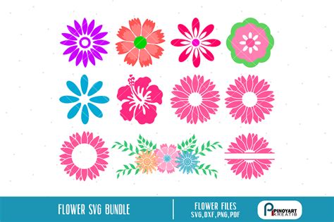 Cricut Flower Svg - Free SVG Images