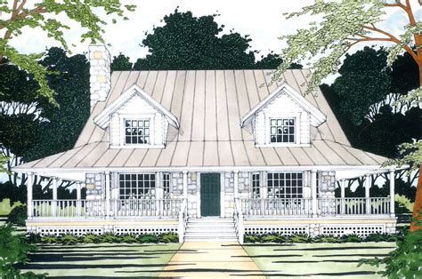 Small House Plans With Wrap Around Porch - House Plans