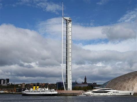 Man arrested after attempted Glasgow Science Centre tower climb | Shropshire Star