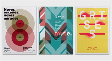 Graphic Poster Design Inspiration by Quim Marin