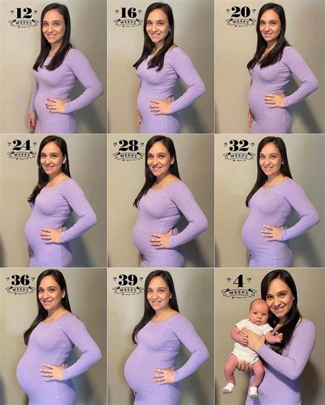 a woman holding a baby in her arms and posing for pictures with the number twenty six