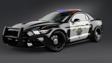 2017 Ford Mustang NotchBack Design Police 2 Wallpaper | HD Car Wallpapers | ID #7633