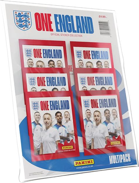 One England Sticker Collection Multipack : Amazon.co.uk: Toys & Games