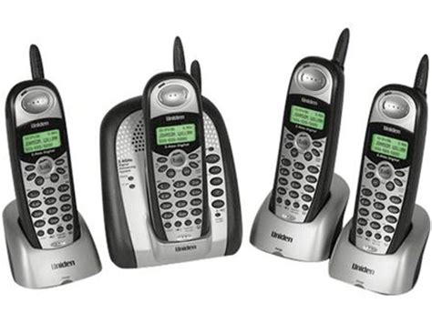 Uniden 2.4GHz Cordless Phone With 4 Handsets & Digital Answering Machine