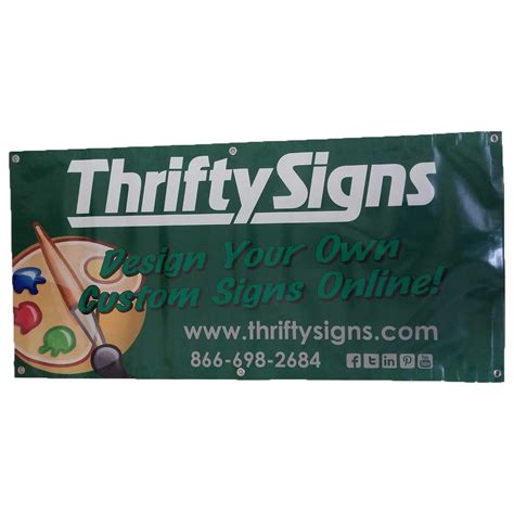 Custom Vinyl Banners - Design Vinyl Banners Online | Thriftysigns