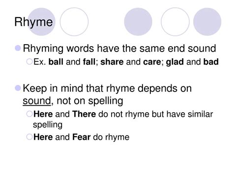 PPT - Rhyme & Rhyme Scheme PowerPoint Presentation, free download - ID:1299550